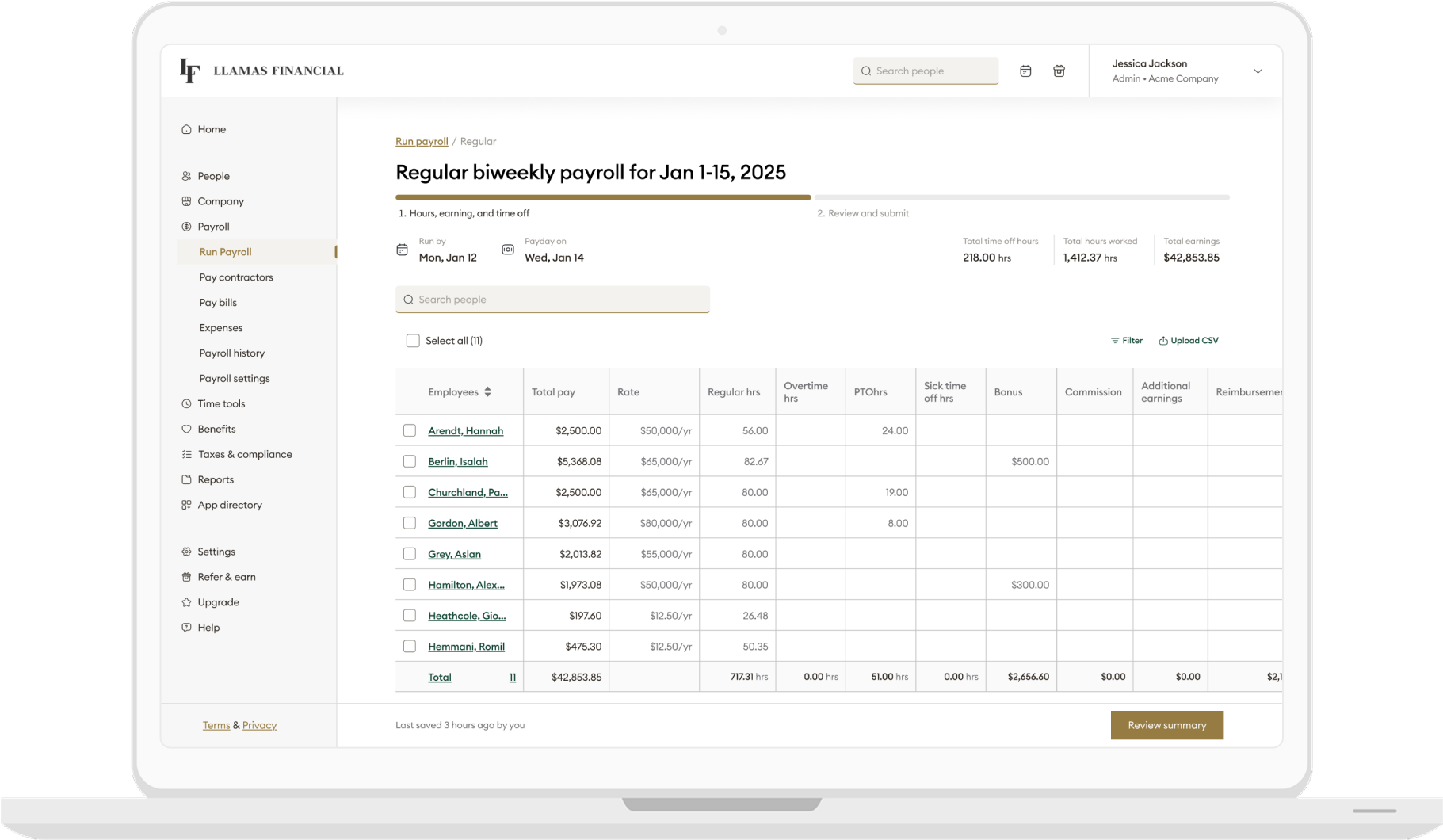 Winery Payroll Services