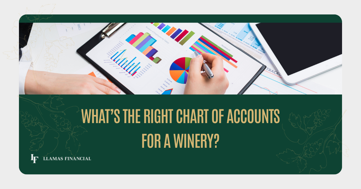 Chart of Accounts for a Winery