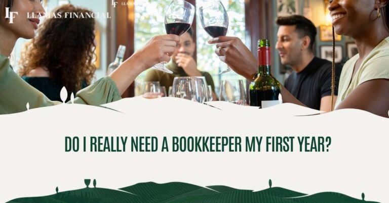 need a bookkeeper in the first year