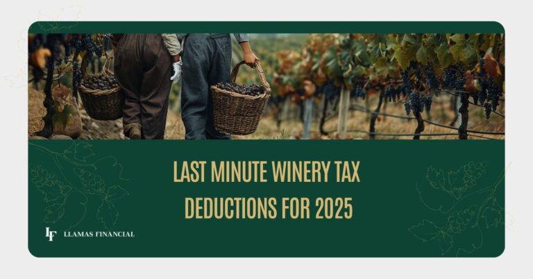 Winery Tax Deductions