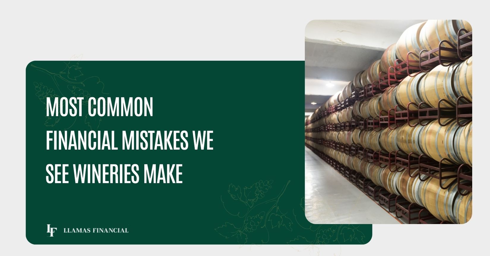 Common Financial Mistakes Wineries Make