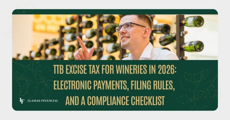 Excise Taxes For Wineries