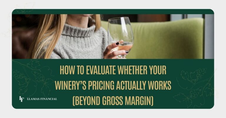 Evaluate Winery Pricing