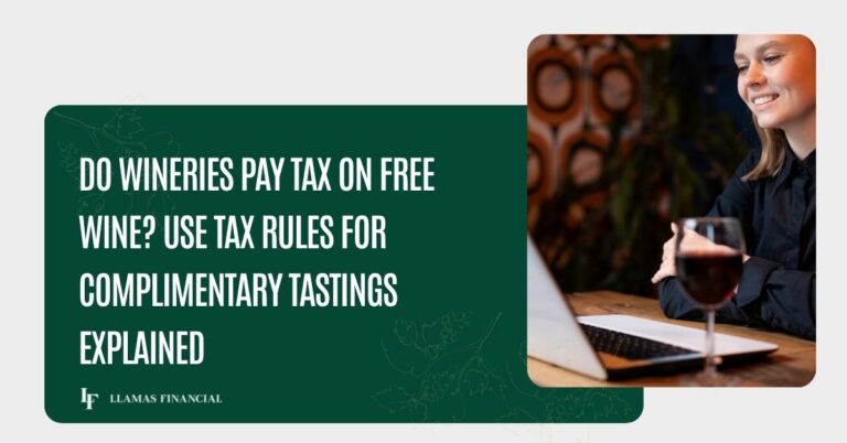 Wineries Pay Tax on Free Wine