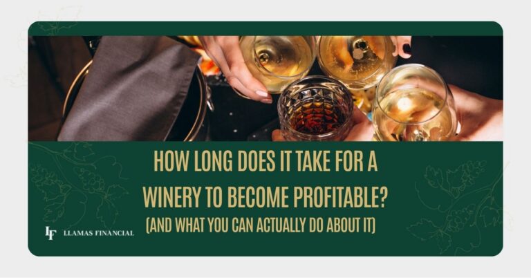 winery becomes profitable