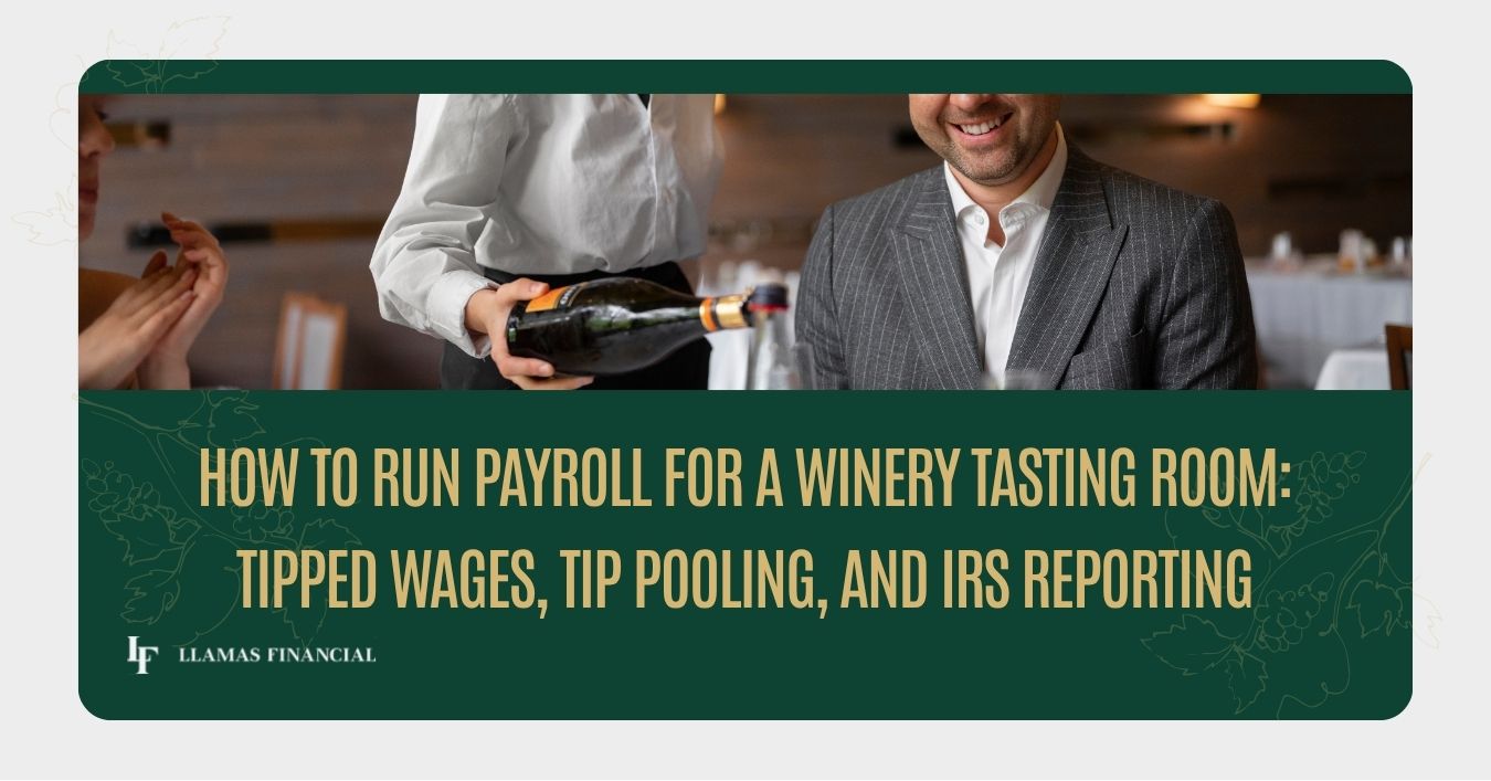 Winery Tasting Room Payroll