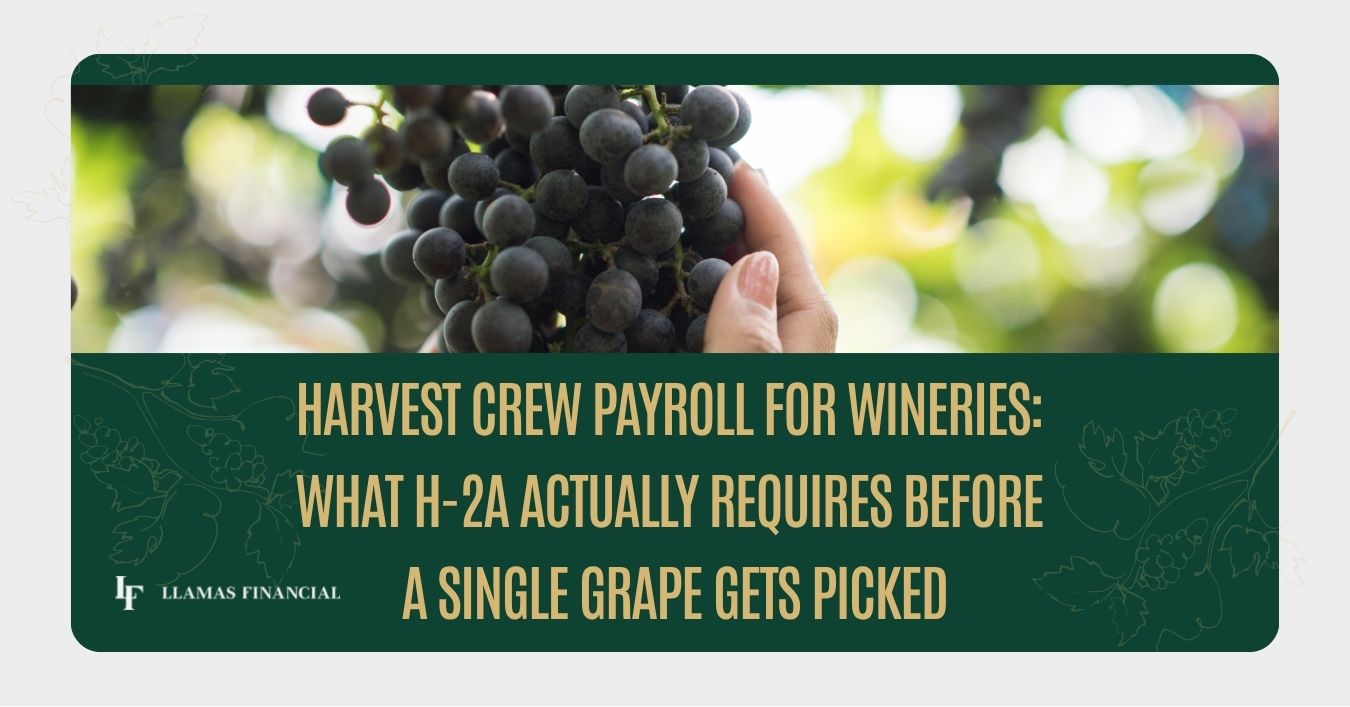 Harvest Crew Payroll for Wineries